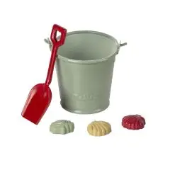 Maileg Strandsæt m. skovl, spand og muslingeskaller - Legetelte og Tipier