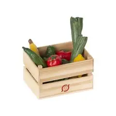 Maileg Grøntsager i trækasse - Perler og perleplader