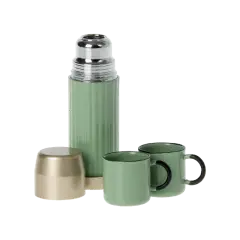 Maileg Miniature Termokande og kopper - Mint - 