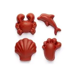 Scrunch-moulds Sandforme i silikone - Rust - Sandlegetøj