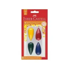 Faber Castell - 4 stk dråbe faver til de mindste* - Kreativ leg
