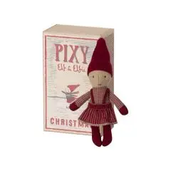 Maileg Pixy Elfie i tændstikæske - 2021 - Wallstickers