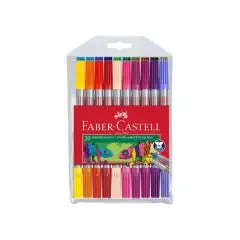 Faber-Castell dobbelt tusser med tyk og tynd spids, 20 stk - Sengehimmel