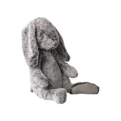Maileg Fluffy Bunny, Grå - X-Large - Bamser og bløde venner