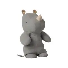 Maileg Safari Friends Rhino Small - Blue grey - Dekoration