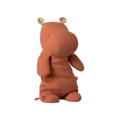 Maileg Safari Friends Hippo Medium - Dusty coral - 