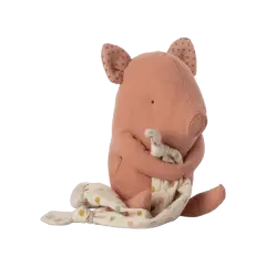 Maileg Lullaby Friends Gris m. spilled&aring;se - 