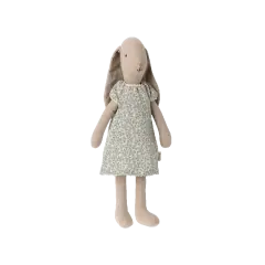 Maileg Bunny Kanin Size 2 i blå natkjole - Lamper