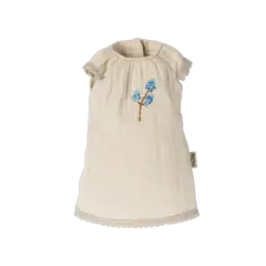 Maileg Kjole m. broderi til Bunny Size 2 - Julekalender