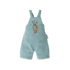 Maileg blå overalls til kanin size 2 - Byggeklodser