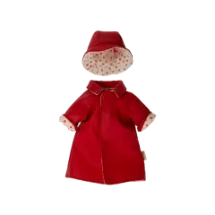 Maileg Regnfrakke med hat til Teddy mor - Lamper