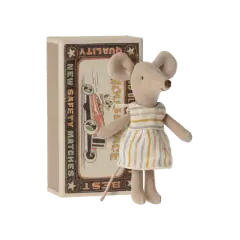 Maileg Storesøster mus i tændstikæske 2022 - Julegaver til piger