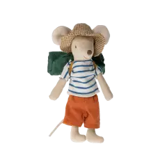 Maileg Hiker Vandremus storebror mus - m. magneter 2022 - 