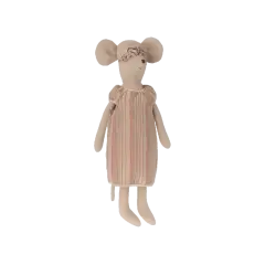 Maileg Medium mus pige i natkjole - 