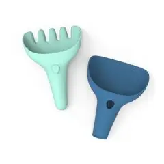 Quut Skovl og Rive RAKI - Blå - Sæbebobler