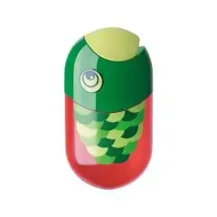 Faber-Castell dobbelt blyantspidser, Fisk - Pigelegetøj