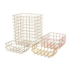 Maileg trådkurve i metal, 4 stk. - No. 1 - Plakater