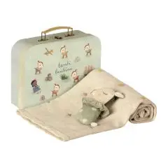 Maileg Baby Gaveæske - Støvet mintgrøn - Sovetid