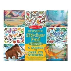 Klistermærkebog Forhistorie fra Melissa & Doug - Klistermærker