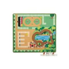 Legetæppe - Hesteranch inkl. 4 heste - Melissa & Doug - Børneværelset