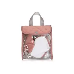 MaMaMeMo Spisesæt til dukker i taske - Rosa - Uroer