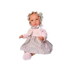 Leonora babydukke i kjole 46 cm fra Asi - Julegaver til piger
