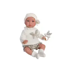 Leo Babydukke, Brun/Beige Sæt - Así - Julegaver til piger