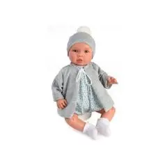 Así Leo dukke 46 cm - Dragt m. liberty-print - Dinosaurer