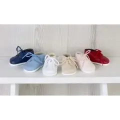 Así Sko m. snøre til dukker, 4 farver - Vælg farve - 