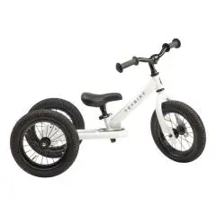 Trybike Løbecykel 3-hjulet i Retrolook - Hvid - Julegaver til drenge