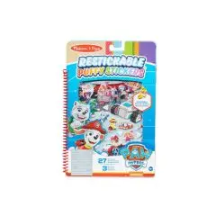 Paw Patrol Klistermærkebog genanvendelig 3D, Jake's Mountain - Melissa & Doug - Modellervoks & Legesand