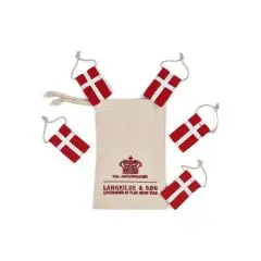 Langkilde & Søn Pynteflag 5 stk. i stofpose - Sengehimmel