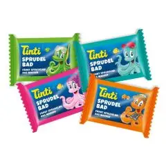 Tinti små badebomber - flere farver - Julekalender