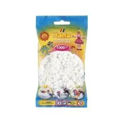 HAMA Hvide Midi Perler 1.000 stk. - Svømmeudstyr