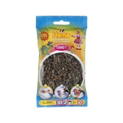 HAMA Midi Perler 1.000 stk., Brun - Modellervoks & Legesand