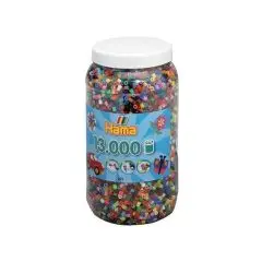 HAMA Mix Perler 13.000 stk., Mix 68 - Perler og perleplader