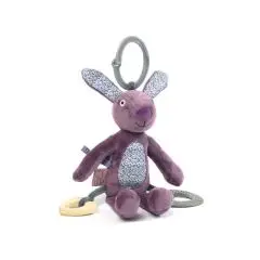 Smallstuff Aktivitetslegetøj Kanin - Støvet Lilla - Dinosaurer