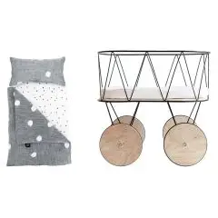 Ooh Noo Dukkesengetøj til dukkeseng på hjul - Skumfidus - Biler, tog & maskiner