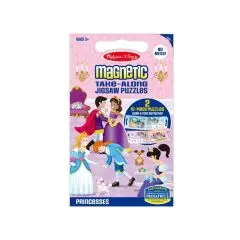 Melissa & Doug Take-along magnetisk puslespil  - Prinsesser - Legekøkkener og Legemad