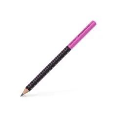 Faber-Castell Jumbo Grip Blyant - Sort/Pink - Faber-Castell Farveblyanter og Farver