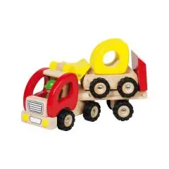 Goki Biltransporter i træ - Legetelte