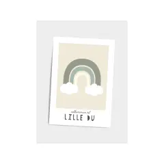 Velkommen til lille du (Dreng), A5 plakat el. kort - Dialægt Citatplakat - Badetid