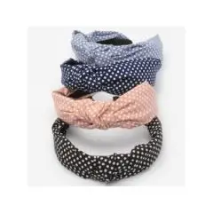 Molly & Rose Hårbøjle m. knude og prikker - 4 varianter - Trælegetøj