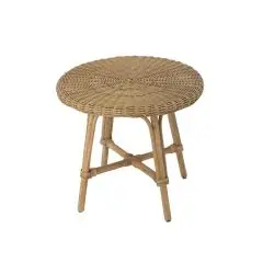 Bloomingville Mini Børnebord Hortense, natur - Rattan - Gåbiler & gåvogne