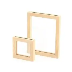 MaMaMeMo Trærammer m. akrylglas  2 stk. - Håndarbejde