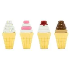 MaMaMeMo Vaffelis i træ - 4 varianter - 