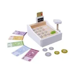 MaMaMeMo Kasseapparat i træ - Legekøkkener og Legemad