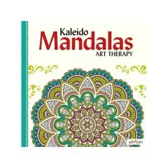 Mandalas Kaleido Malebog, Hvid - 