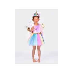 Den Goda Fen Enhjørning udklædningskjole 6-8 år - 