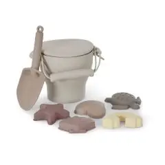 Filibabba Silikone strandsæt - Rosa - Nusseklude